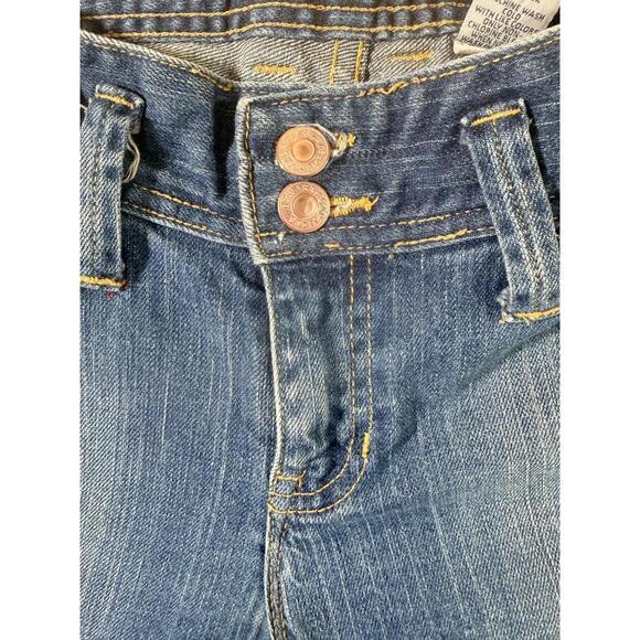 GAP Low Rise Cropped Stretch Denim Capri Women Jeans Size 2 - Picture 5 of 16